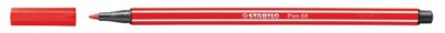Filctoll, 1 mm, STABILO "Pen 68", kármin piros