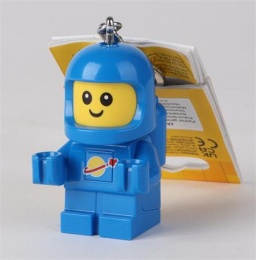 Kulcstartó, LED világítással, LEGO "Space Baby"