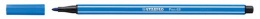 Filctoll, 1 mm, STABILO "Pen 68", sötétkék