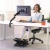 Monitortartó kar, egy monitorhoz, FELLOWES, "Platinum Series™ Single", fekete